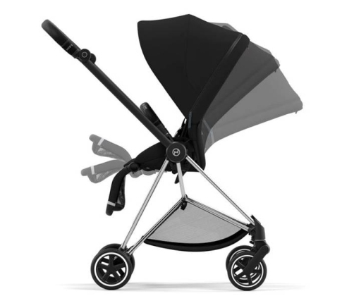 Cybex Mios 3.0 Deep Black + Cloud Z I-Size + Chrome Black frame Детская Коляска 4in1