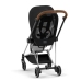 Cybex Mios 3.0 Deep Black + Cloud Z I-Size + Chrome Brown frame Bērnu Ratiņi 4in1