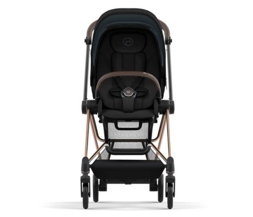 Cybex Mios 3.0 Deep Black + Cloud Z I-Size + Rose gold frame Bērnu Ratiņi 4in1