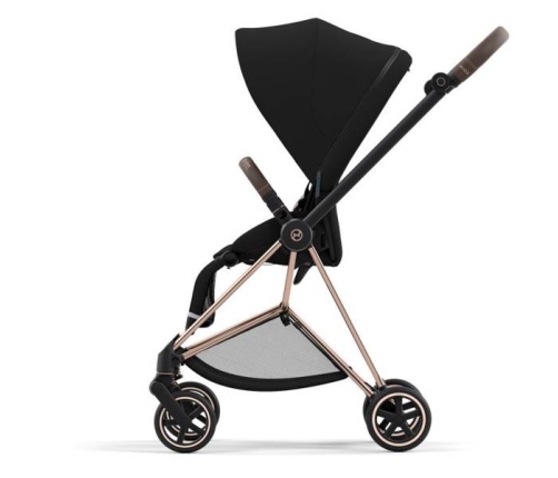 Cybex Mios 3.0 Deep Black + Cloud Z I-Size + Rose gold frame Bērnu Ratiņi 4in1