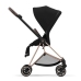 Cybex Mios 3.0 Deep Black + Cloud Z I-Size + Rose gold frame Bērnu Ratiņi 4in1