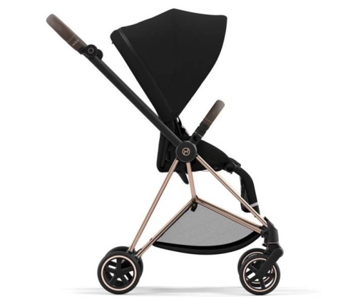 Cybex Mios 3.0 Deep Black + Cloud Z I-Size + Rose gold frame Bērnu Ratiņi 4in1