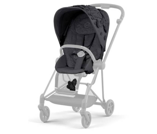 Cybex Mios 3.0 Dream Grey Simply Flowers + Cloud Z I-Size + Chrome Black frame Bērnu Ratiņi 3in1