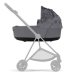 Cybex Mios 3.0 Dream Grey Simply Flowers + Cloud Z I-Size + Chrome Black frame Bērnu Ratiņi 3in1