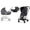 Cybex Mios 3.0 Dream Grey Simply Flowers + Cloud Z I-Size + Matt Black frame Bērnu Ratiņi 3in1