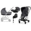 Cybex Mios 3.0 Dream Grey Simply Flowers + Cloud Z I-Size + Matt Black frame Детская Коляска 4in1