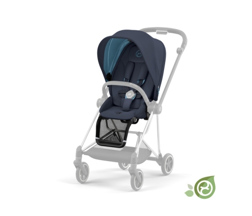 Cybex Mios 3.0 Eco Dark Navy + Cloud Z2 i-Size + Chrome Black frame Детская Коляска 3in1