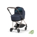 Cybex Mios 3.0 Eco Dark Navy + Cloud Z2 I-Size + Chrome Black frame Bērnu Ratiņi 4in1