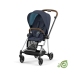 Cybex Mios 3.0 Eco Dark Navy + Cloud Z2 I-Size + Chrome Black frame Bērnu Ratiņi 4in1