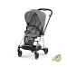 Cybex Mios 3.0 Eco Pearl Grey + Cloud Z2 i-Size + Chrome Black frame Bērnu Ratiņi 3in1