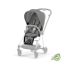 Cybex Mios 3.0 Eco Pearl Grey + Cloud Z2 I-Size + Chrome Black frame Bērnu Ratiņi 4in1