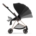 Cybex Mios 3.0 Eco Pearl Grey + Cloud Z2 I-Size + Chrome Black frame Bērnu Ratiņi 4in1