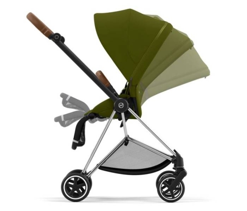 Cybex Mios 3.0 Khaki Green + Cloud Z I-Size + Chrome Brown frame Детская Коляска 4in1