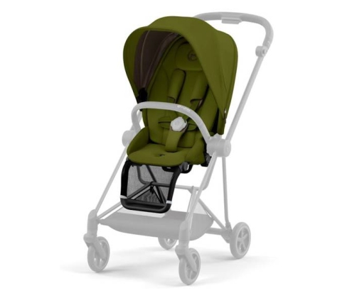 Cybex Mios 3.0 Khaki Green + Cloud Z I-Size + Matt Black frame Bērnu Ratiņi 4in1