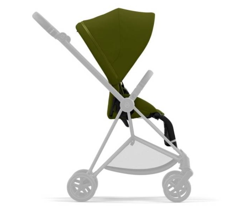 Cybex Mios 3.0 Khaki Green + Cloud Z I-Size + Matt Black frame Bērnu Ratiņi 4in1