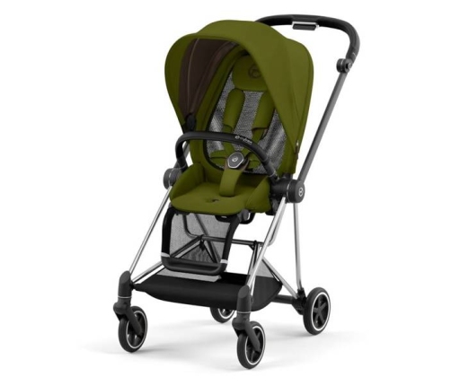 Cybex Mios 3.0 Khaki Green Plus + Cloud Z i-Size + Chrome Black frame Детская Коляска 3in1