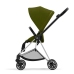 Cybex Mios 3.0 Khaki Green Plus + Cloud Z I-Size + Chrome Black frame Bērnu Ratiņi 3in1