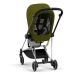 Cybex Mios 3.0 Khaki Green Plus + Cloud Z I-Size + Chrome Black frame Bērnu Ratiņi 3in1