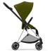 Cybex Mios 3.0 Khaki Green Plus + Cloud Z I-Size + Chrome Black frame Bērnu Ratiņi 3in1