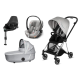 Cybex Mios 3.0 Koi Crystallized + Cloud Z I-Size + Chrome Black frame Bērnu Ratiņi 4in1