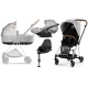 Cybex Mios 3.0 Koi Crystallized + Cloud Z I-Size + Chrome Brown frame Bērnu Ratiņi 4in1