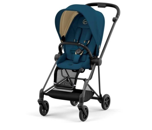 Cybex Mios 3.0 Mountain Blue + Cloud Z I-Size + Chrome Black frame Bērnu Ratiņi 4in1