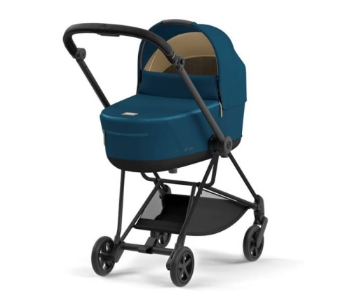 Cybex Mios 3.0 Mountain Blue + Cloud Z I-Size + Chrome Black frame Bērnu Ratiņi 4in1