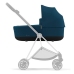 Cybex Mios 3.0 Mountain Blue + Cloud Z I-Size + Chrome Black frame Детская Коляска 4in1