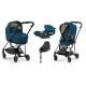 Cybex Mios 3.0 Mountain Blue + Cloud Z I-Size + Matt Black frame Детская Коляска 4in1