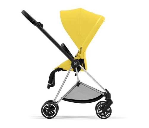 Cybex Mios 3.0 Mustard Yellow + Cloud Z I-Size + Chrome Black frame Bērnu Ratiņi 4in1