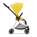 Cybex Mios 3.0 Mustard Yellow + Cloud Z I-Size + Chrome Black frame Bērnu Ratiņi 4in1