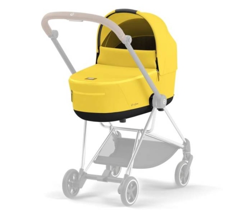 Cybex Mios 3.0 Mustard Yellow + Cloud Z I-Size + Chrome Brown frame Bērnu Ratiņi 4in1