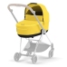 Cybex Mios 3.0 Mustard Yellow + Cloud Z I-Size + Chrome Brown frame Bērnu Ratiņi 4in1