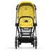 Cybex Mios 3.0 Mustard Yellow + Cloud Z I-Size + Matt Black frame Bērnu Ratiņi 4in1