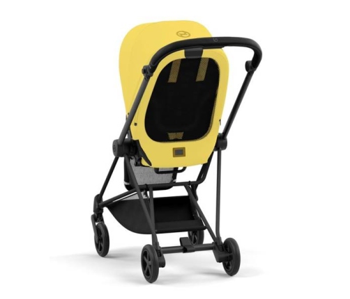 Cybex Mios 3.0 Mustard Yellow + Cloud Z I-Size + Matt Black frame Bērnu Ratiņi 4in1