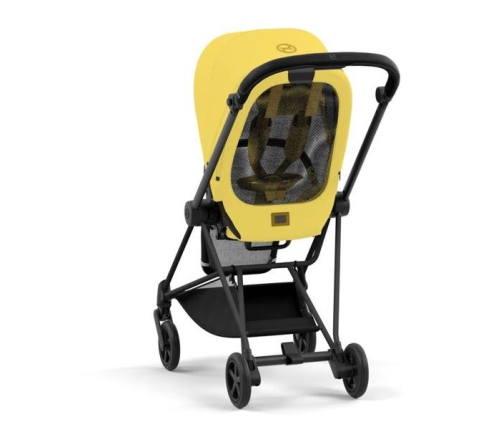 Cybex Mios 3.0 Mustard Yellow + Cloud Z I-Size + Matt Black frame Bērnu Ratiņi 4in1