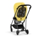 Cybex Mios 3.0 Mustard Yellow + Cloud Z I-Size + Matt Black frame Bērnu Ratiņi 4in1