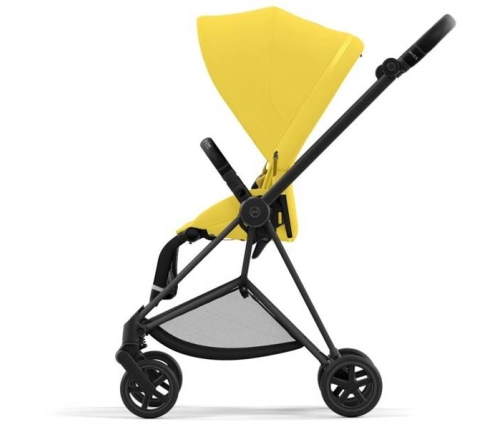 Cybex Mios 3.0 Mustard Yellow + Cloud Z I-Size + Matt Black frame Bērnu Ratiņi 4in1