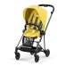 Cybex Mios 3.0 Mustard Yellow + Cloud Z I-Size + Matt Black frame Bērnu Ratiņi 4in1