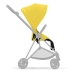 Cybex Mios 3.0 Mustard Yellow + Cloud Z I-Size + Matt Black frame Bērnu Ratiņi 4in1