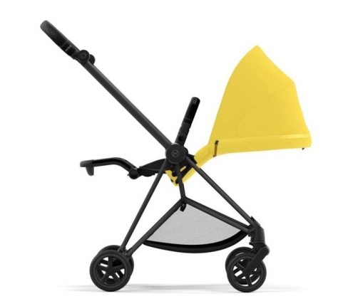 Cybex Mios 3.0 Mustard Yellow + Cloud Z I-Size + Matt Black frame Bērnu Ratiņi 4in1