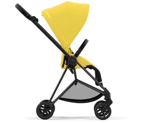 Cybex Mios 3.0 Mustard Yellow + Cloud Z I-Size + Matt Black frame Bērnu Ratiņi 4in1