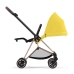 Cybex Mios 3.0 Mustard Yellow + Cloud Z I-Size + Rose gold frame Детская Коляска 4in1