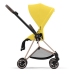 Cybex Mios 3.0 Mustard Yellow + Cloud Z I-Size + Rose gold frame Bērnu Ratiņi 4in1