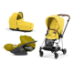 Cybex Mios 3.0 Mustard Yellow Plus + Cloud Z I-Size + Chrome Brown frame Bērnu Ratiņi 3in1