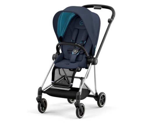 Cybex Mios 3.0 Nautical Blue + Cloud Z I-Size + Chrome Black frame Детская Коляска 4in1