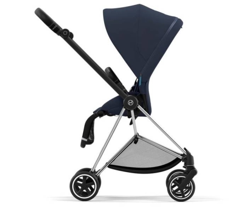 Cybex Mios 3.0 Nautical Blue + Cloud Z I-Size + Chrome Black frame Bērnu Ratiņi 4in1