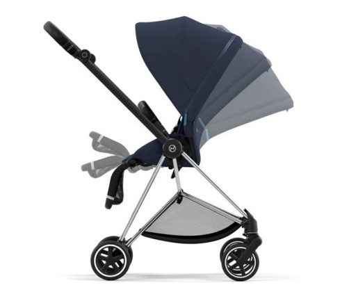 Cybex Mios 3.0 Nautical Blue + Cloud Z I-Size + Chrome Black frame Детская Коляска 4in1