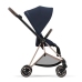 Cybex Mios 3.0 Nautical Blue + Cloud Z I-Size + Rose gold frame Bērnu Ratiņi 4in1