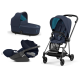 Cybex Mios 3.0 Nautical Blue Plus + Cloud Z i-Size + Matt Black frame Детская Коляска 3in1